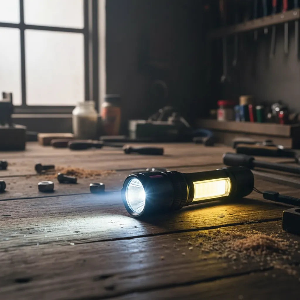 Linterna LED Multifuncional Recargable